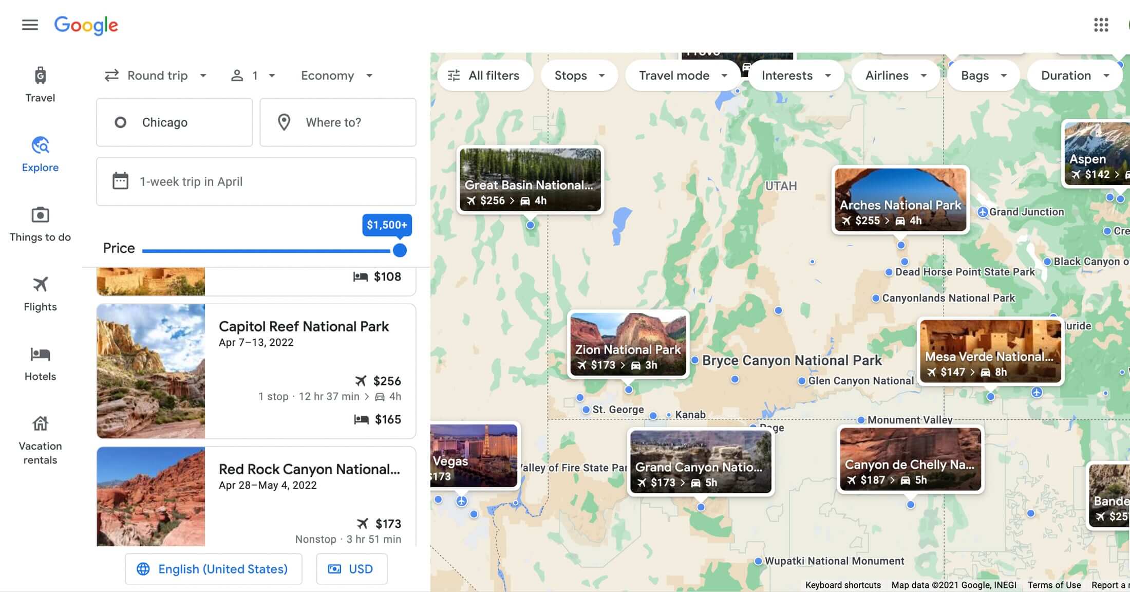 Travel Better: How To Best Use Google Flights Explore