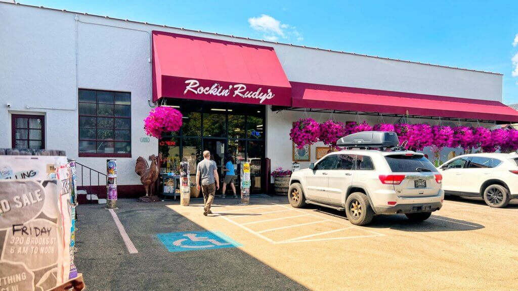 Rockin Rudy's headquarters store on Blaine Street in Missoula, Montana (Credit: Gatherandgotravel.com)