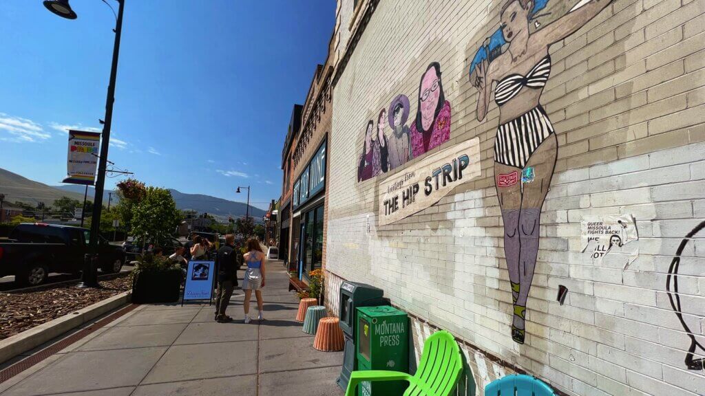 The Hip Strip in Missoula, Montana. Credit: Gatherandgotravel.com